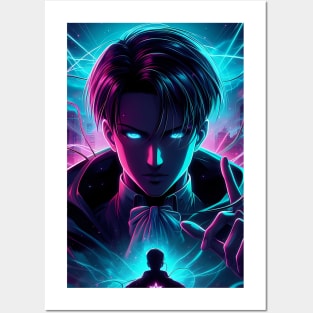 Attack on titan levi Posters and Art